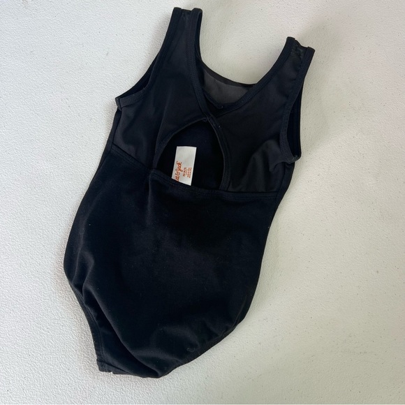 5/$25 cat & Jack girls black leotard size 4-5 XS - Picture 2 of 3